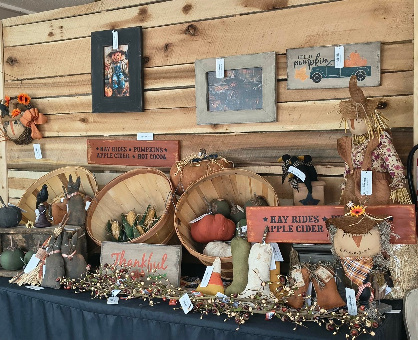 Seasonal rustic arrivals at Malita's Place